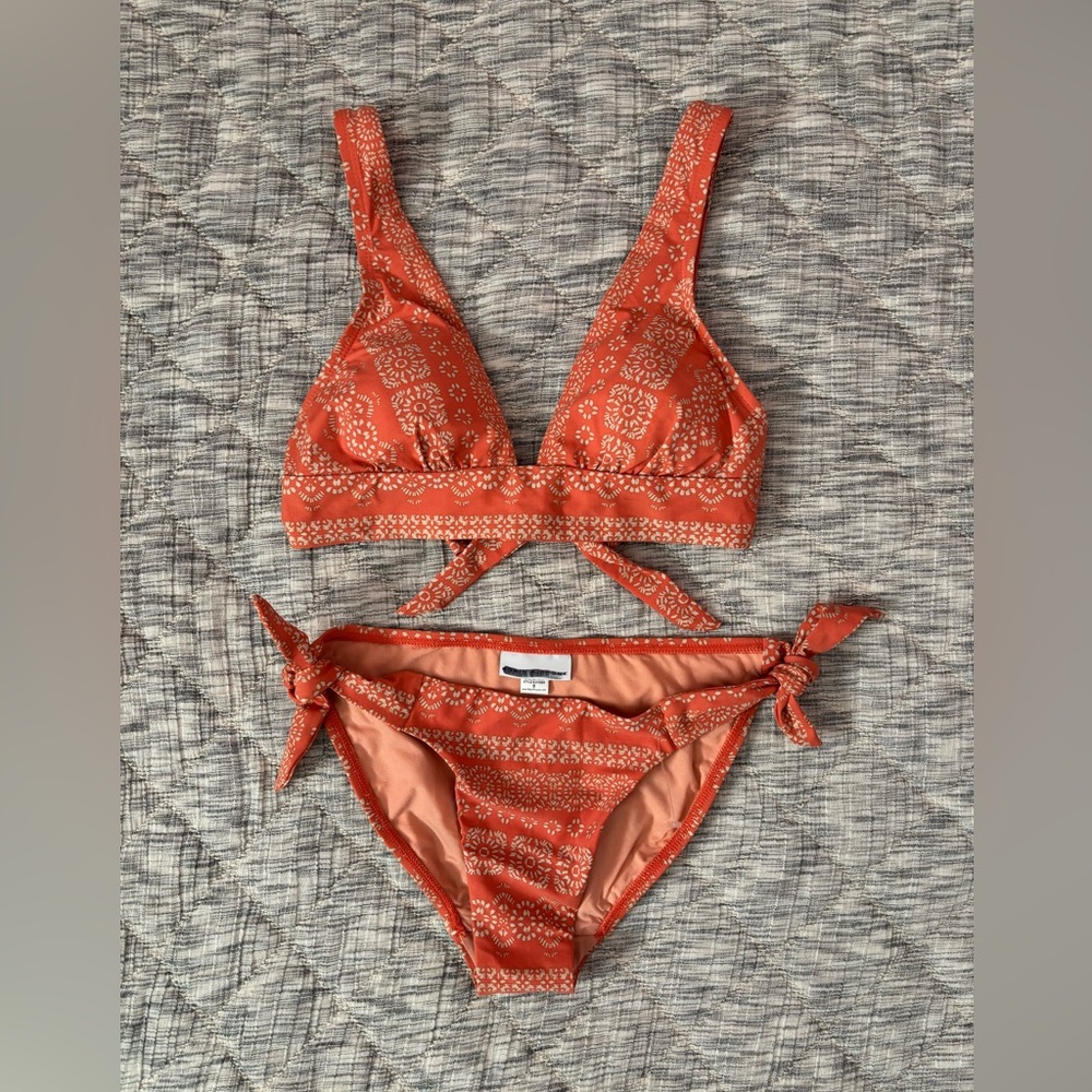 NWOT Robin Piccone Bikini Set Sz Small | Robin Piccone 2-Piece Bikini Set Small- - Picture 3 of 8